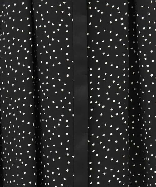 OFUON / オフオン ロング・マキシ丈ワンピース | ドット柄ウエストタックワンピース/洗濯機で洗える/WEB限定サイズあり | 詳細18