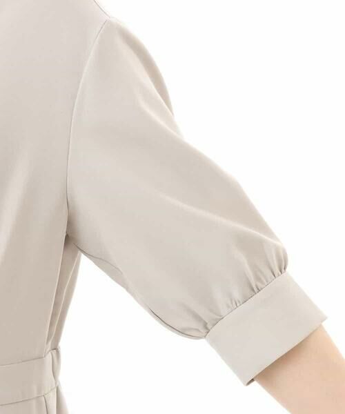 OFUON / オフオン ロング・マキシ丈ワンピース | 六分袖スキッパーワンピース/UVカット/洗濯機で洗える/WEB限定サイズあり | 詳細19