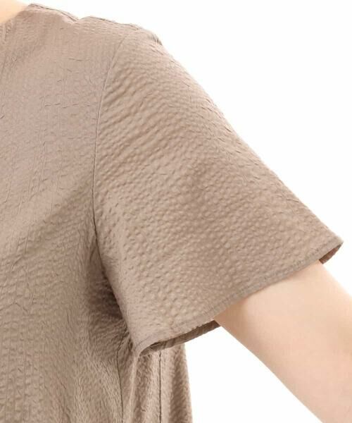 OFUON / オフオン ロング・マキシ丈ワンピース | VネックAラインシルエットワンピース/洗える/WEB限定カラーサイズあり | 詳細24