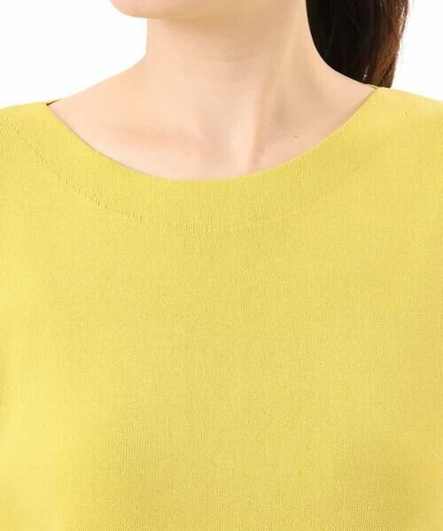 OFUON / オフオン ニット・セーター | ハイゲージボートネック五分袖ニット/接触冷感/洗える/WEB限定サイズあり | 詳細23