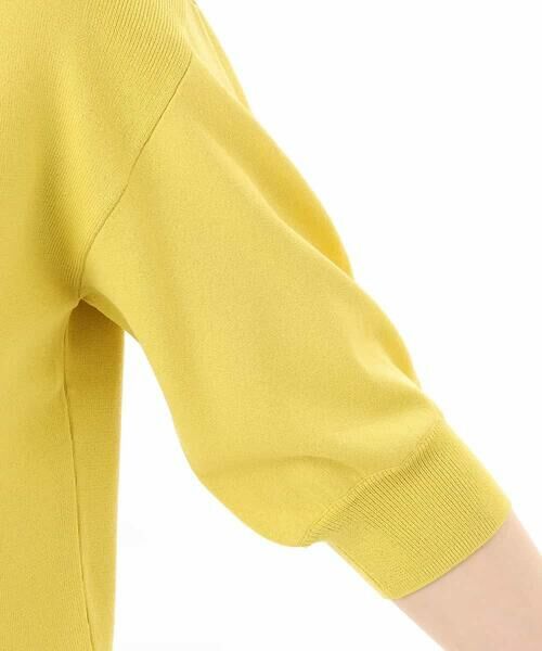OFUON / オフオン ニット・セーター | ハイゲージボートネック五分袖ニット/接触冷感/洗える/WEB限定サイズあり | 詳細24