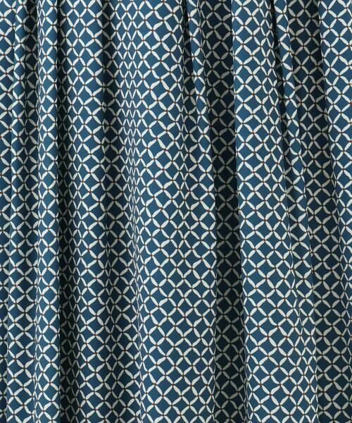 OFUON / オフオン ロング・マキシ丈スカート | ウエストタック格子柄フレアスカート/洗濯機で洗える/セットアップ可 | 詳細9