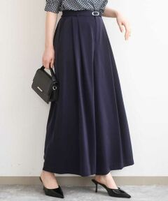 OFUON / オフオン その他パンツ | ストレッチ2タックワイドパンツ/UVカット/接触冷感/洗濯機で洗える/セットアップ可