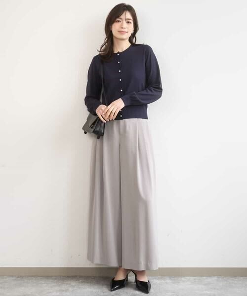 OFUON / オフオン その他パンツ | ストレッチ2タックワイドパンツ/UVカット/接触冷感/洗濯機で洗える/セットアップ可 | 詳細23