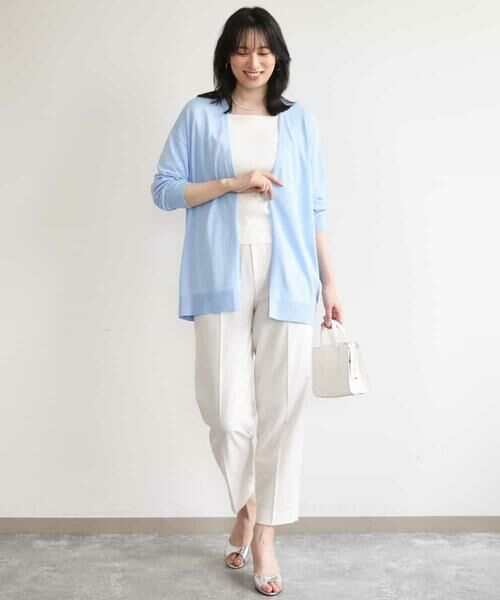 OFUON / オフオン その他パンツ | プルオンストレッチテーパードパンツ/洗濯機で洗える | 詳細16