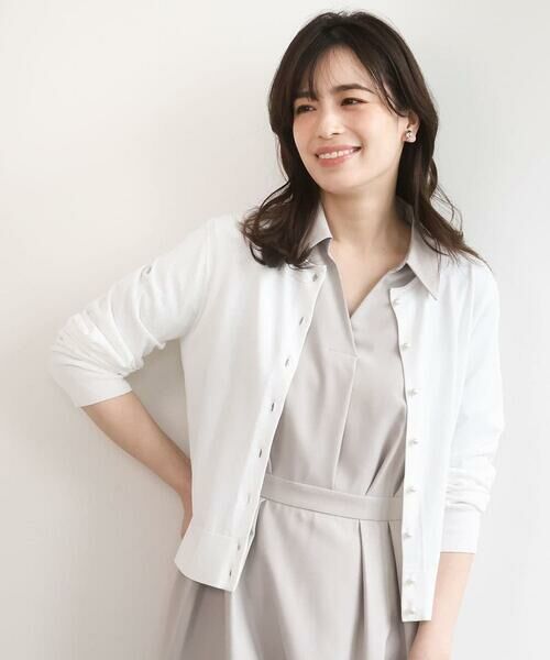 OFUON / オフオン カーディガン・ボレロ | ハイゲージニットコンパクトカーディガン/UVカット/接触冷感/洗える/WEB限定サイズあり | 詳細1