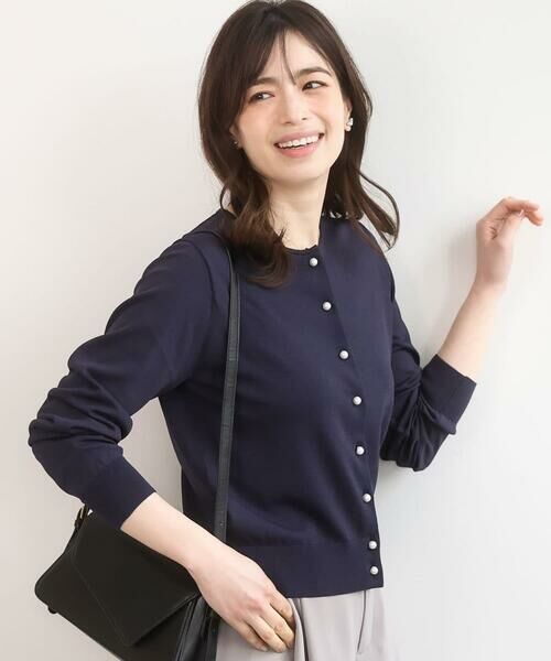 OFUON / オフオン カーディガン・ボレロ | ハイゲージニットコンパクトカーディガン/UVカット/接触冷感/洗える/WEB限定サイズあり | 詳細10