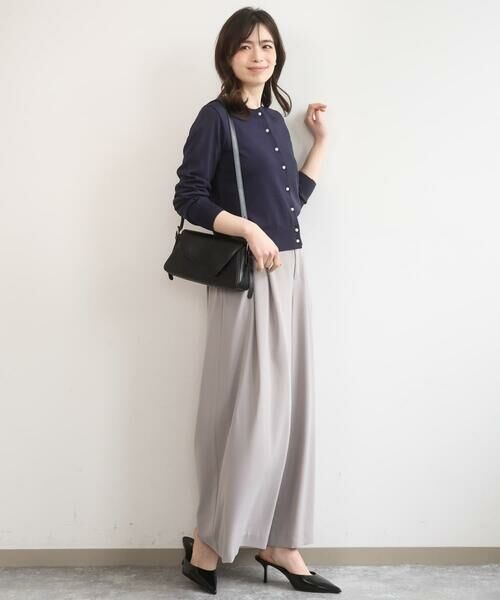 OFUON / オフオン カーディガン・ボレロ | ハイゲージニットコンパクトカーディガン/UVカット/接触冷感/洗える/WEB限定サイズあり | 詳細12