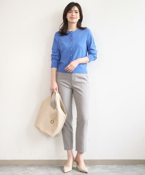 OFUON / オフオン カーディガン・ボレロ | ハイゲージニットコンパクトカーディガン/UVカット/接触冷感/洗える/WEB限定サイズあり | 詳細15