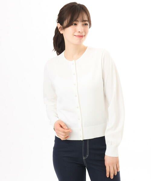OFUON / オフオン カーディガン・ボレロ | ハイゲージニットコンパクトカーディガン/UVカット/接触冷感/洗える/WEB限定サイズあり | 詳細26