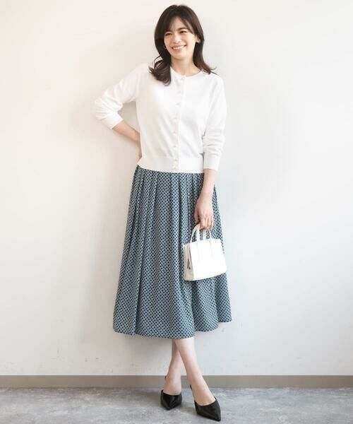 OFUON / オフオン カーディガン・ボレロ | ハイゲージニットコンパクトカーディガン/UVカット/接触冷感/洗える/WEB限定サイズあり | 詳細4