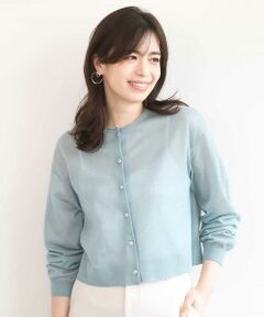 OFUON / オフオン カーディガン・ボレロ | シアーニットカーディガン/洗える/WEB限定サイズあり