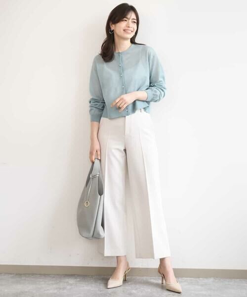 OFUON / オフオン カーディガン・ボレロ | シアーニットカーディガン/洗える/WEB限定サイズあり | 詳細11