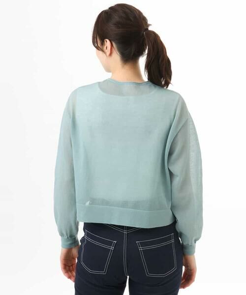 OFUON / オフオン カーディガン・ボレロ | シアーニットカーディガン/洗える/WEB限定サイズあり | 詳細16