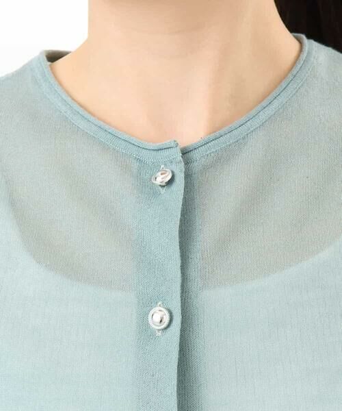 OFUON / オフオン カーディガン・ボレロ | シアーニットカーディガン/洗える/WEB限定サイズあり | 詳細17