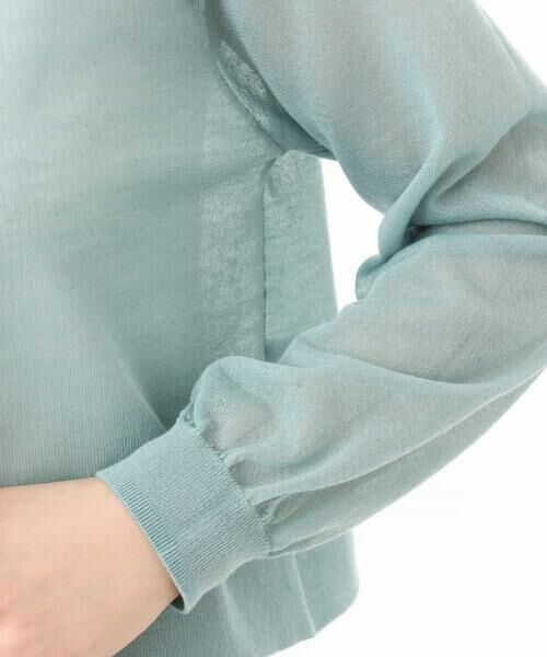 OFUON / オフオン カーディガン・ボレロ | シアーニットカーディガン/洗える/WEB限定サイズあり | 詳細18