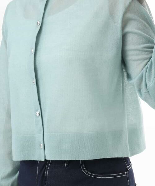OFUON / オフオン カーディガン・ボレロ | シアーニットカーディガン/洗える/WEB限定サイズあり | 詳細19