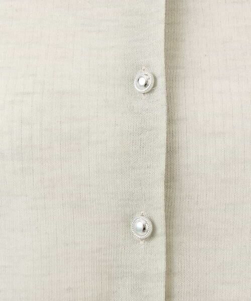 OFUON / オフオン カーディガン・ボレロ | シアーニットカーディガン/洗える/WEB限定サイズあり | 詳細24