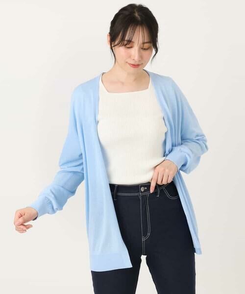 OFUON / オフオン カーディガン・ボレロ | 着流しカーディガン/接触冷感/洗える/WEB限定サイズあり | 詳細13