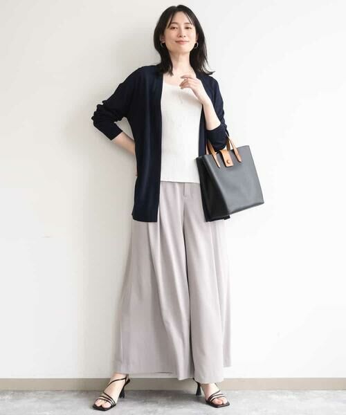 OFUON / オフオン カーディガン・ボレロ | 着流しカーディガン/接触冷感/洗える/WEB限定サイズあり | 詳細2