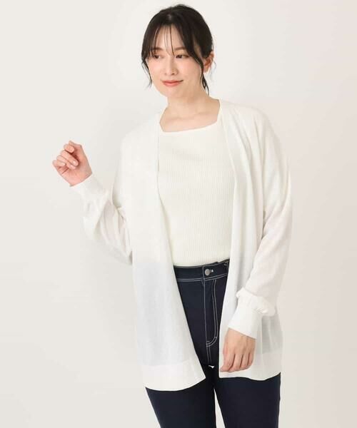 OFUON / オフオン カーディガン・ボレロ | 着流しカーディガン/接触冷感/洗える/WEB限定サイズあり | 詳細20
