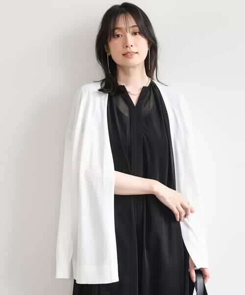 OFUON / オフオン カーディガン・ボレロ | 着流しカーディガン/接触冷感/洗える/WEB限定サイズあり | 詳細4