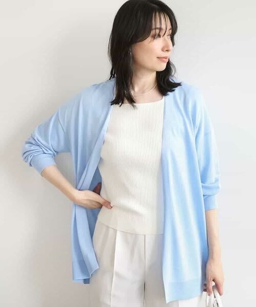 OFUON / オフオン カーディガン・ボレロ | 着流しカーディガン/接触冷感/洗える/WEB限定サイズあり | 詳細9