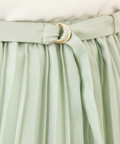 OFUON / オフオン ロング・マキシ丈スカート | シアープリーツロングスカート/洗える | 詳細22