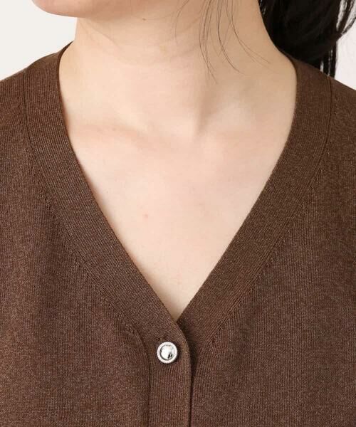 OFUON / オフオン カーディガン・ボレロ | スパークナイロン半袖ニットカーディガン/洗える/アンサンブル対応/WEB限定サイズあり | 詳細19