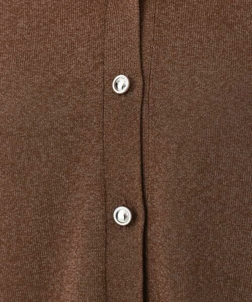 OFUON / オフオン カーディガン・ボレロ | スパークナイロン半袖ニットカーディガン/洗える/アンサンブル対応/WEB限定サイズあり | 詳細22