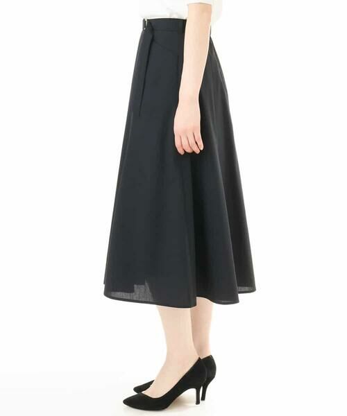 OFUON / オフオン ロング・マキシ丈スカート | ベルト付きフレアスカート/接触冷感/UVカット/洗える/セットアップ可 | 詳細11