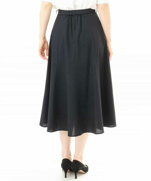 OFUON / オフオン ロング・マキシ丈スカート | ベルト付きフレアスカート/接触冷感/UVカット/洗える/セットアップ可 | 詳細12