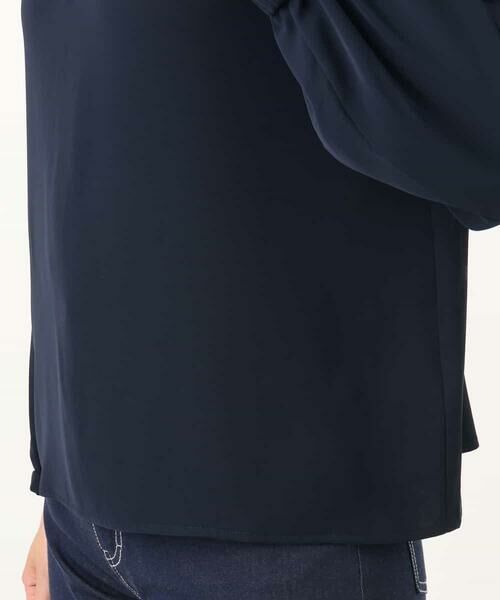 OFUON / オフオン シャツ・ブラウス | ハイネックジョーゼットブラウス/洗濯機で洗える/WEB限定サイズあり/接触冷感 | 詳細21