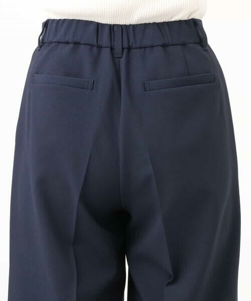 OFUON / オフオン その他パンツ | [名品シリーズ]ストレッチワイドパンツ（無地・チェック）/洗濯機で洗える | 詳細7