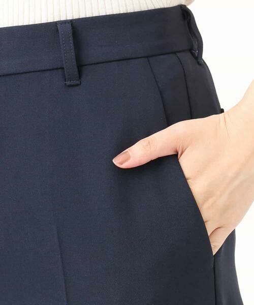 OFUON / オフオン その他パンツ | [名品シリーズ]ストレッチワイドパンツ（無地・チェック）/洗濯機で洗える | 詳細8
