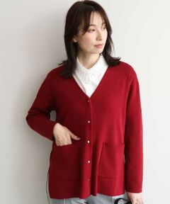 OFUON / オフオン カーディガン・ボレロ | Vネックニットカーディガン/洗える/WEB限定サイズあり