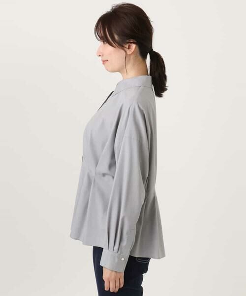 OFUON / オフオン シャツ・ブラウス | ウエストタックデザインブラウス/洗濯機で洗える/WEB限定サイズあり | 詳細11