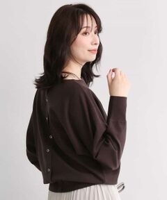 OFUON / オフオン ニット・セーター | 前後2WAYドルマンニット/吸水発熱/洗える/WEB限定サイズあり