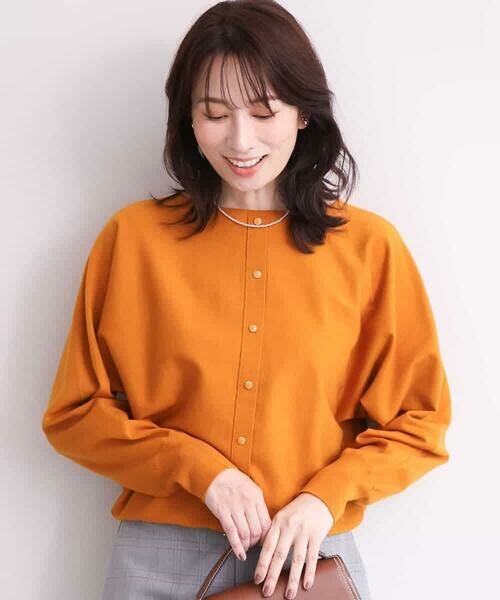 OFUON / オフオン ニット・セーター | 前後2WAYドルマンニット/吸水発熱/洗える/WEB限定サイズあり | 詳細5