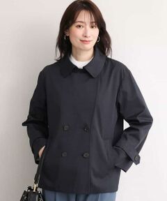 OFUON / オフオン トレンチコート | Aラインショートトレンチコート/洗える/WEB限定サイズあり