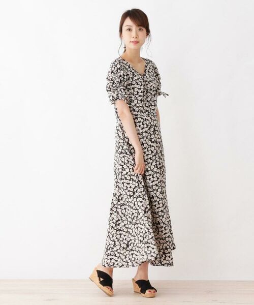 セール 洗える 小花柄ワンピース ミニ丈 ひざ丈ワンピース Opaque Clip オペーク ドット クリップ ファッション通販 タカシマヤファッションスクエア