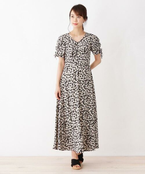 セール 洗える 小花柄ワンピース ミニ丈 ひざ丈ワンピース Opaque Clip オペーク ドット クリップ ファッション通販 タカシマヤファッションスクエア