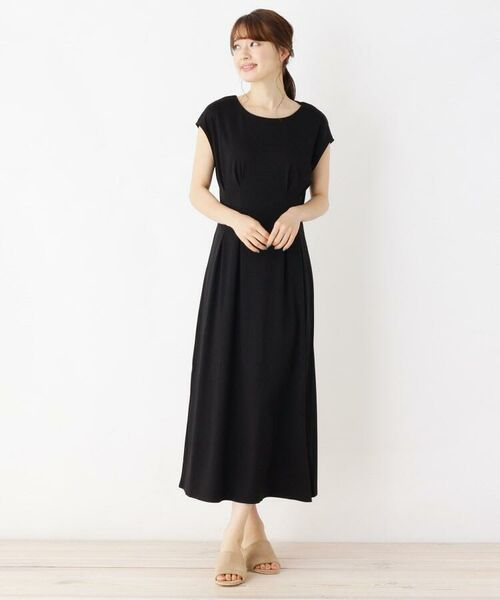 セール シルタックジャージロングワンピース ミニ丈 ひざ丈ワンピース Opaque Clip オペーク ドット クリップ ファッション通販 タカシマヤファッションスクエア