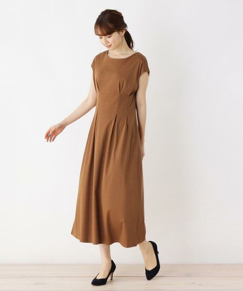 セール シルタックジャージロングワンピース ミニ丈 ひざ丈ワンピース Opaque Clip オペーク ドット クリップ ファッション通販 タカシマヤファッションスクエア