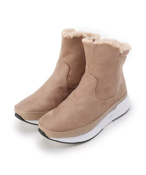 セール 厚底ムートン調ブーツ ブーツ ショート丈 Opaque Clip オペーク ドット クリップ ファッション通販 タカシマヤファッションスクエア