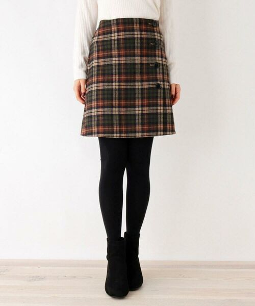 セール ラップミニスカート ミニ ひざ丈スカート Opaque Clip オペーク ドット クリップ ファッション通販 タカシマヤファッションスクエア