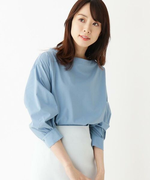 セール 袖タックブラウス Web限定サイズ シャツ ブラウス Opaque Clip オペーク ドット クリップ ファッション通販 タカシマヤファッションスクエア