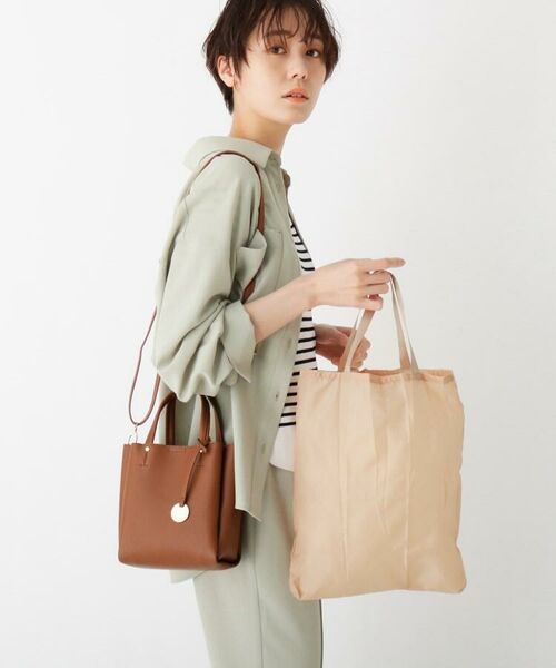 セール エコバッグ付軽量ソフトフェイクレザーミニショルダー ショルダーバッグ Opaque Clip オペーク ドット クリップ ファッション通販 タカシマヤファッションスクエア