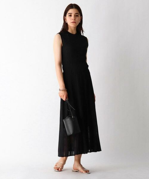 セール 透かしロングニットワンピース ロング マキシ丈ワンピース Opaque Clip オペーク ドット クリップ ファッション通販 タカシマヤファッションスクエア