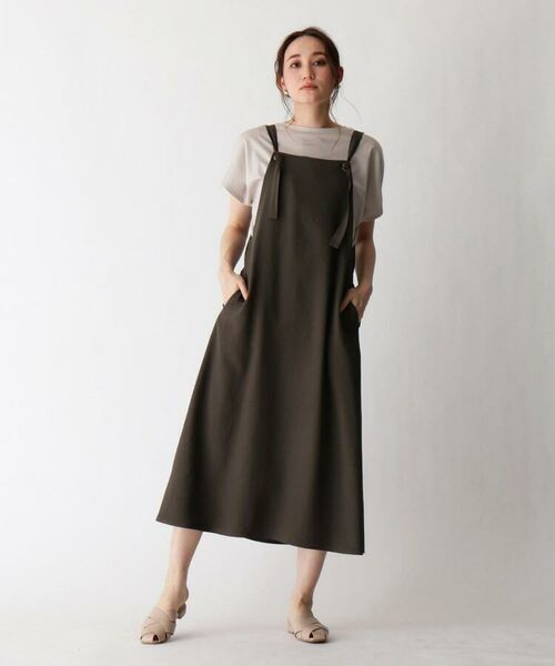 セール Spoletキャミワンピース ミニ丈 ひざ丈ワンピース Opaque Clip オペーク ドット クリップ ファッション通販 タカシマヤファッションスクエア